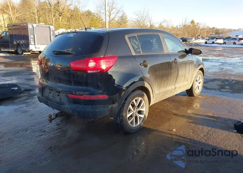 2015 Kia Sportage Lx z USA, uszkodzony, nr VIN KNDPBCAC5F7701636